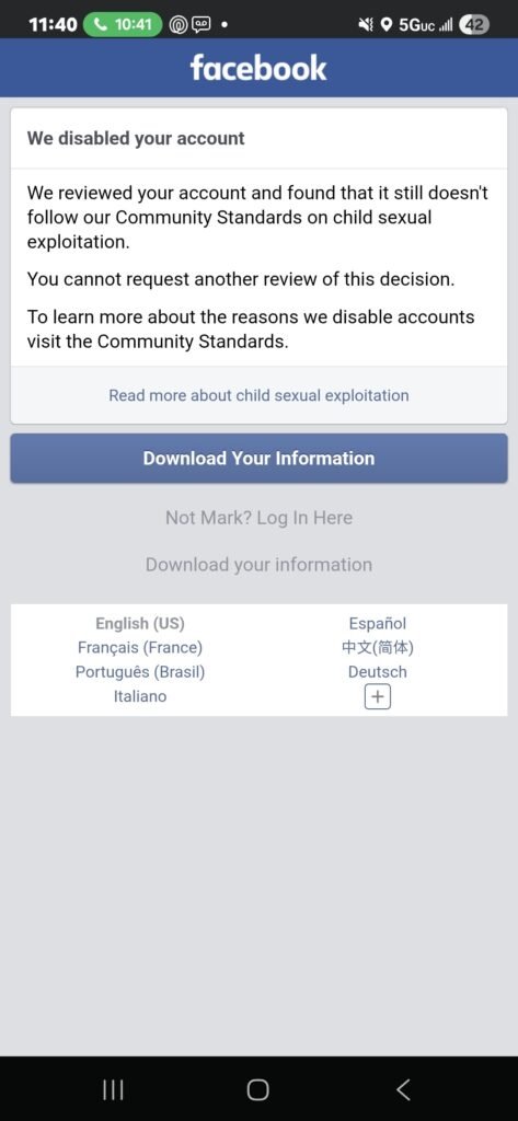 I prayed for Charlie Kirks family and looked at what Facebook did.