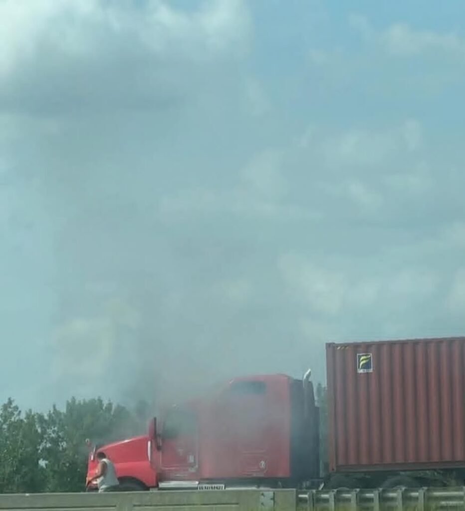 IT'S TOO HOT OUTSIDE! TRUCKS ARE CATCHING FIRE EVERYWHERE.