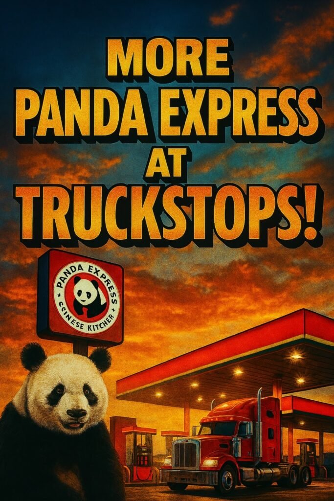 I'm serious! Orange Chicken should be at EVERY truck stop!