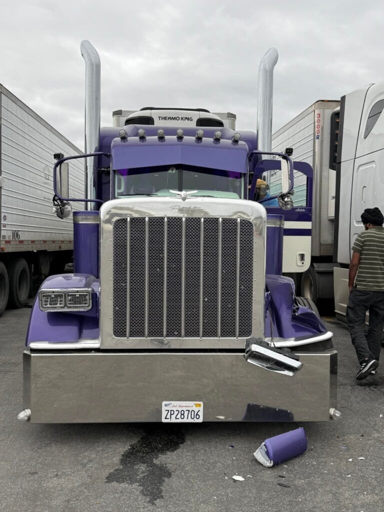 LANGUAGE BARRIERS MAKE THIS PART OF TRUCKING REALLY HARD.