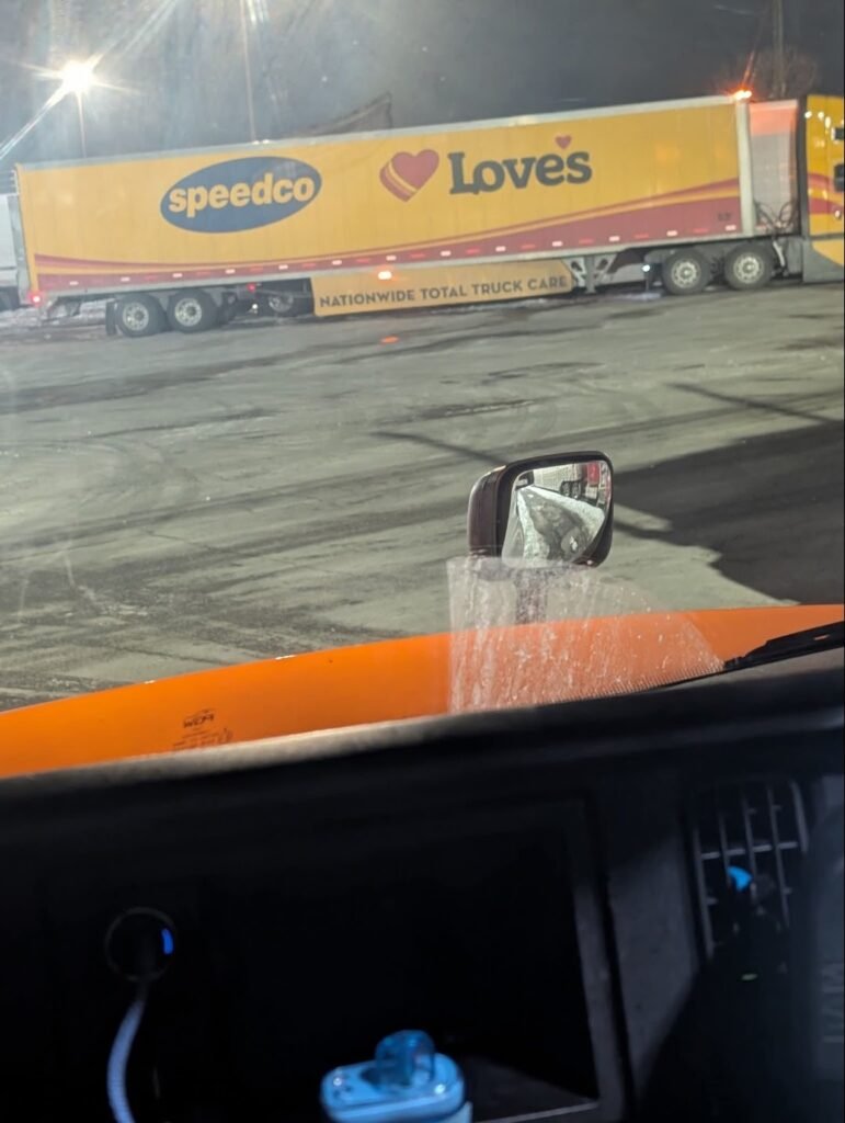LOVES IS STEALING OUT FREIGHT!