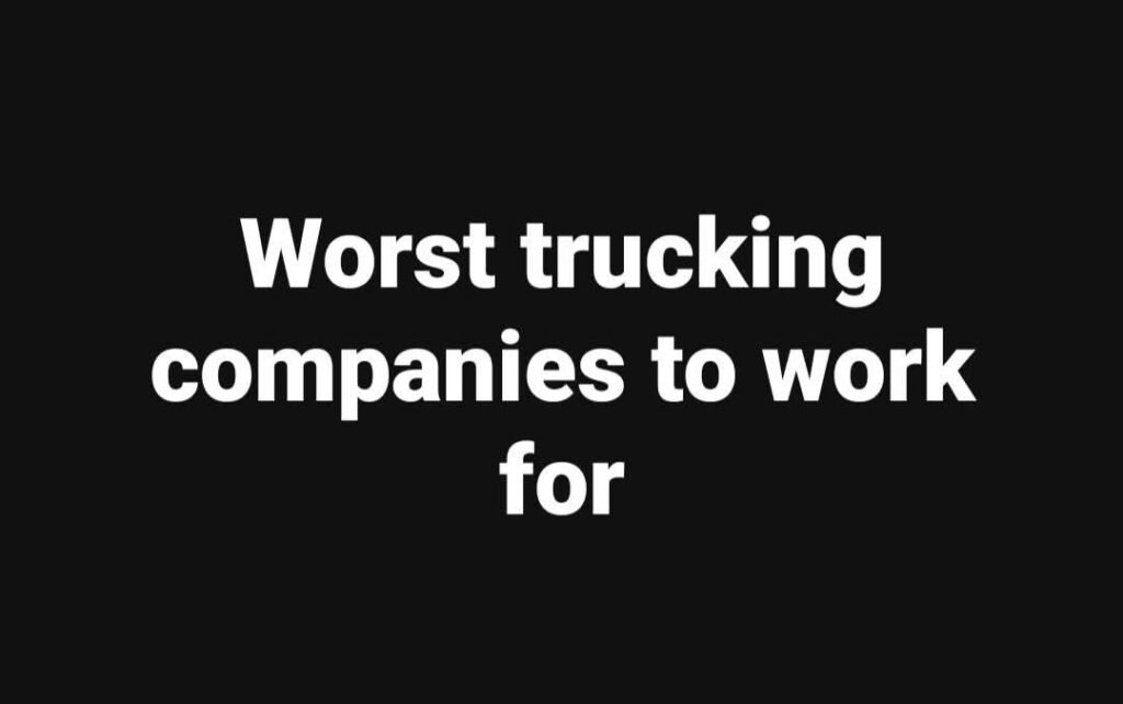 Let's hear it truckers! 🤬