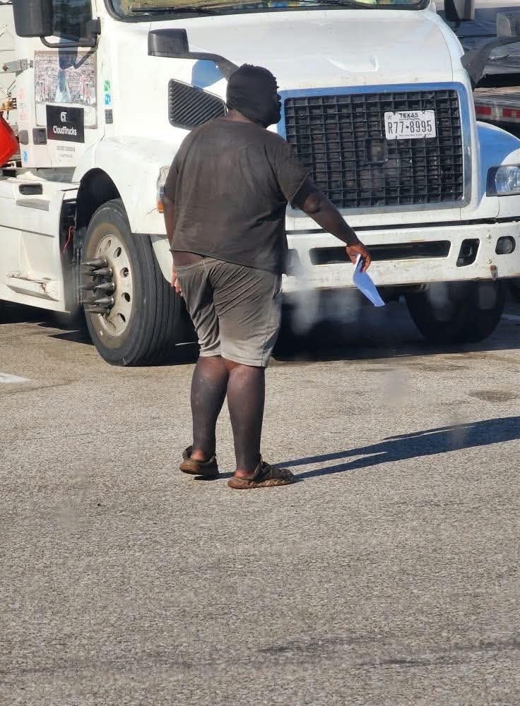 Let's pitch in to get this man as shower credit!