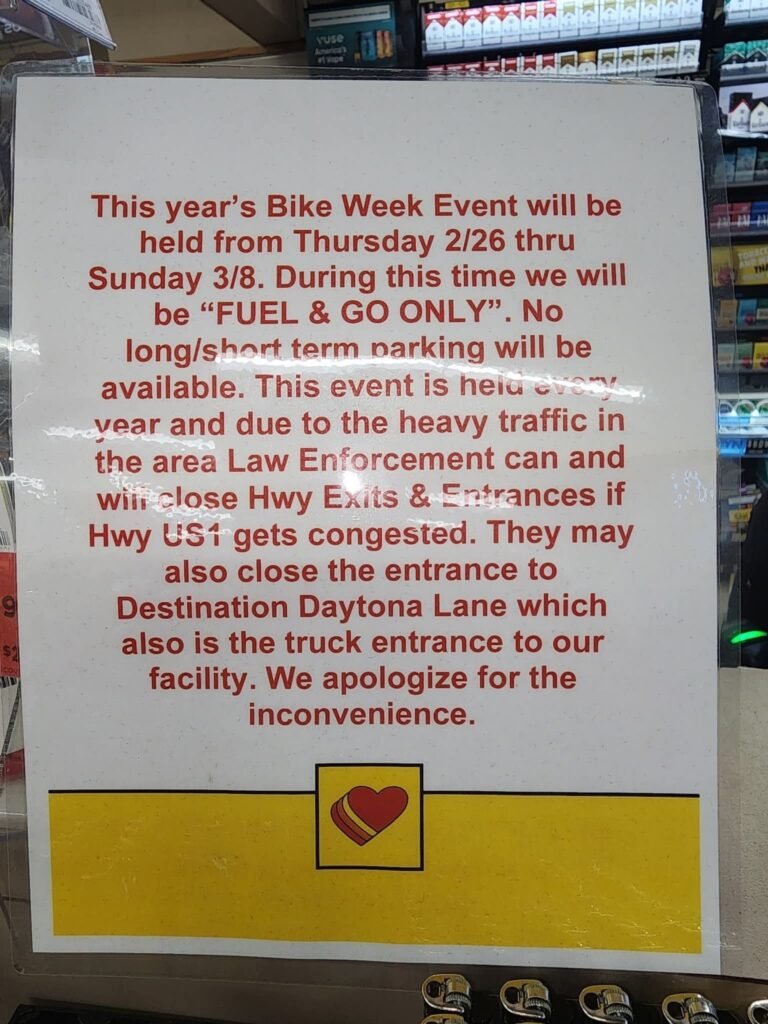 Loves likes us truckers better than bikers. 3 Points for LOYALTY!