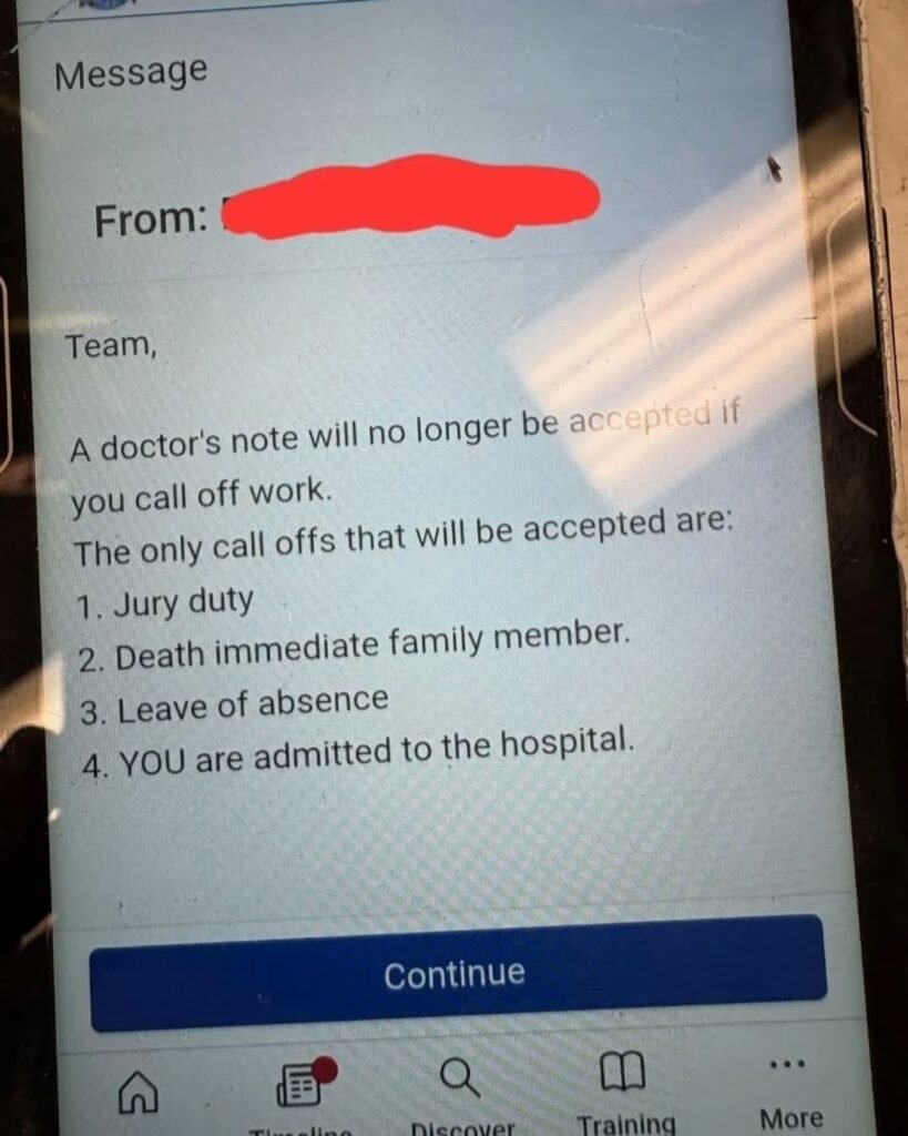 MANAGER NO LONGER TRUSTS THE SCIENCE?
