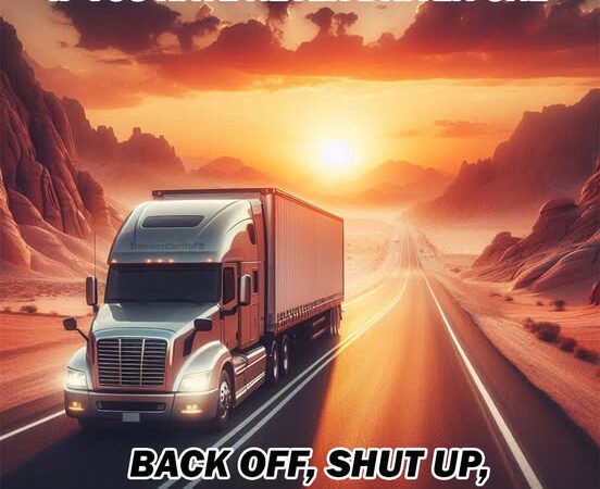 Never drove a semi? 🤡 Sit down. 🚛💨