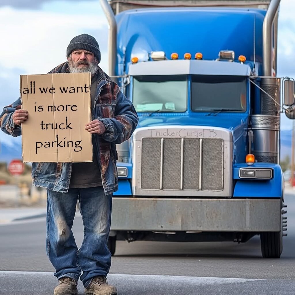No parking, no rest, no peace! 🅿️🚛