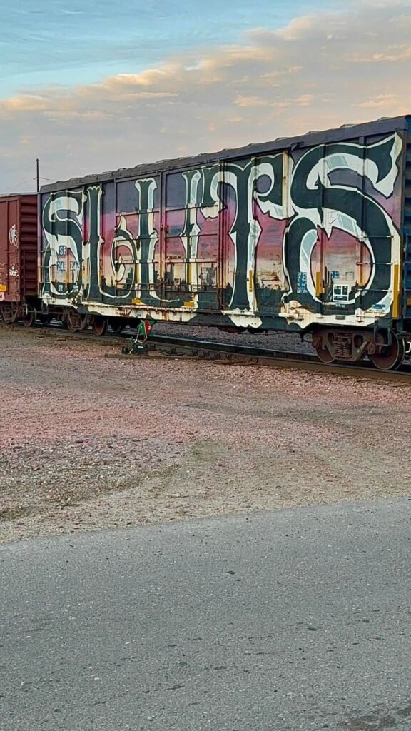 ROADSIDE ART.. GOTTA LOVE TRUCKING!