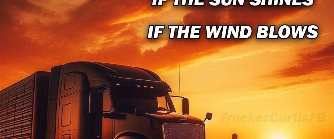 Real drivers don’t stop. Ever. 🚛🔥🛣️”