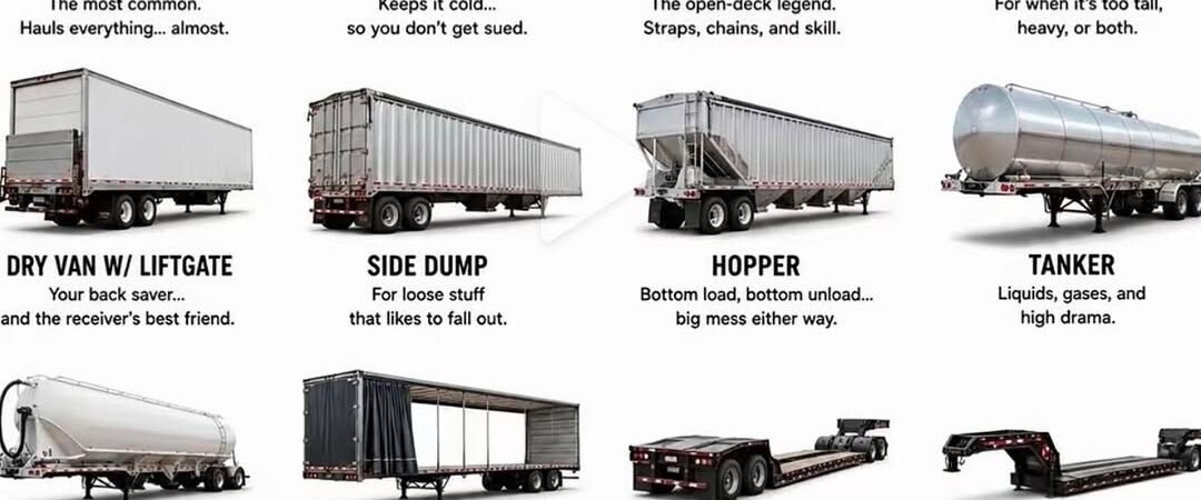 SEMI TRUCK VOCABULARY.