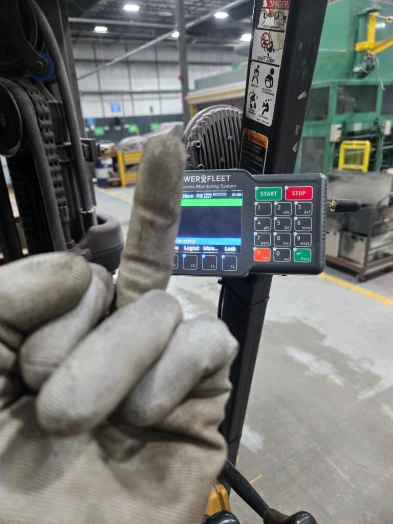 Saw a Forklift driver complaining about this... if he only knew what Truckers have to put up with!