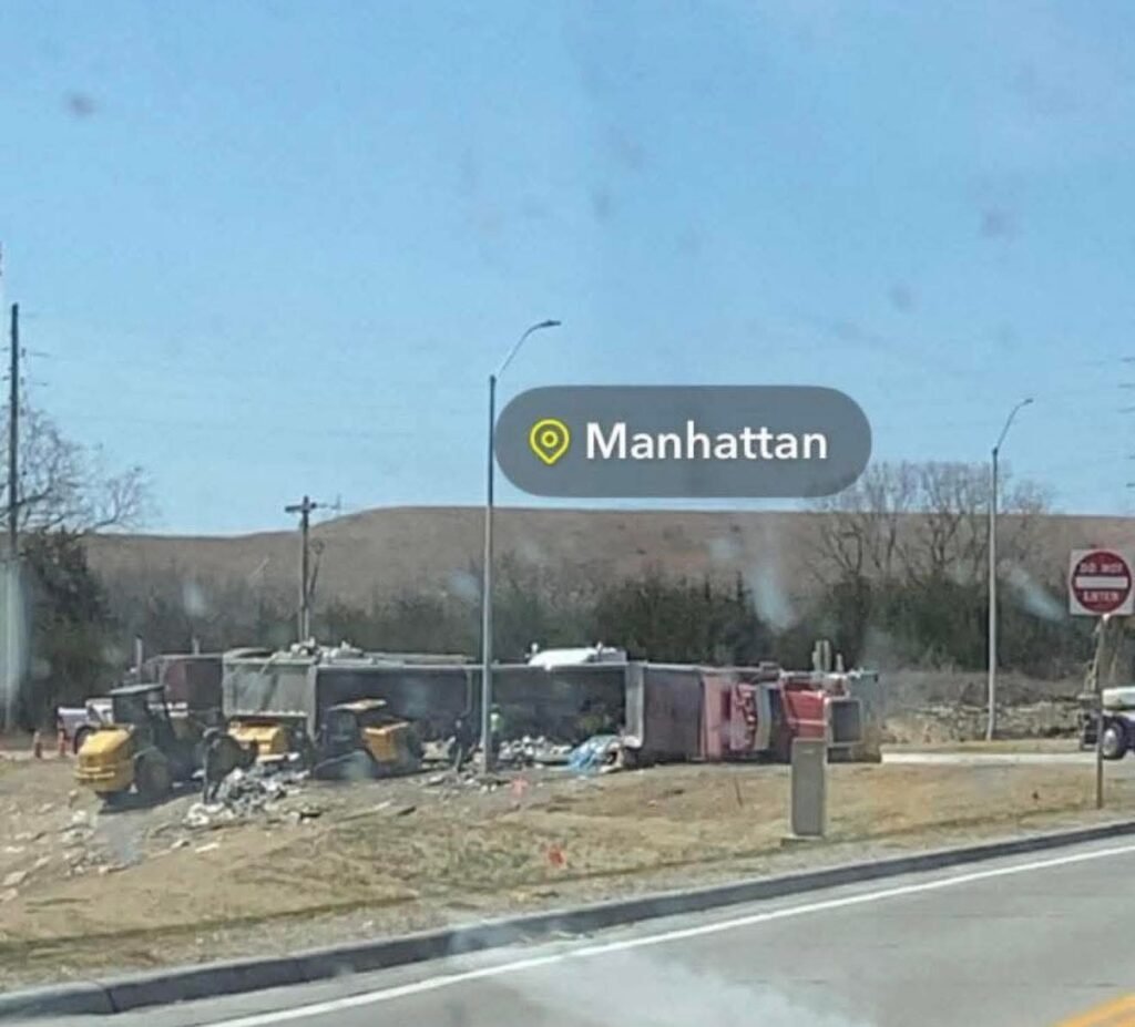 Semi Truck vs Roundabout
