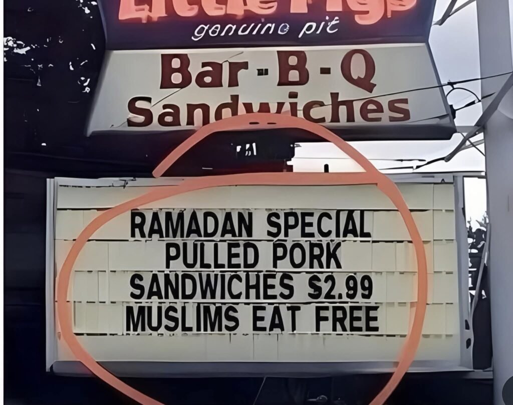 So nice. Everyone loves BBQ!