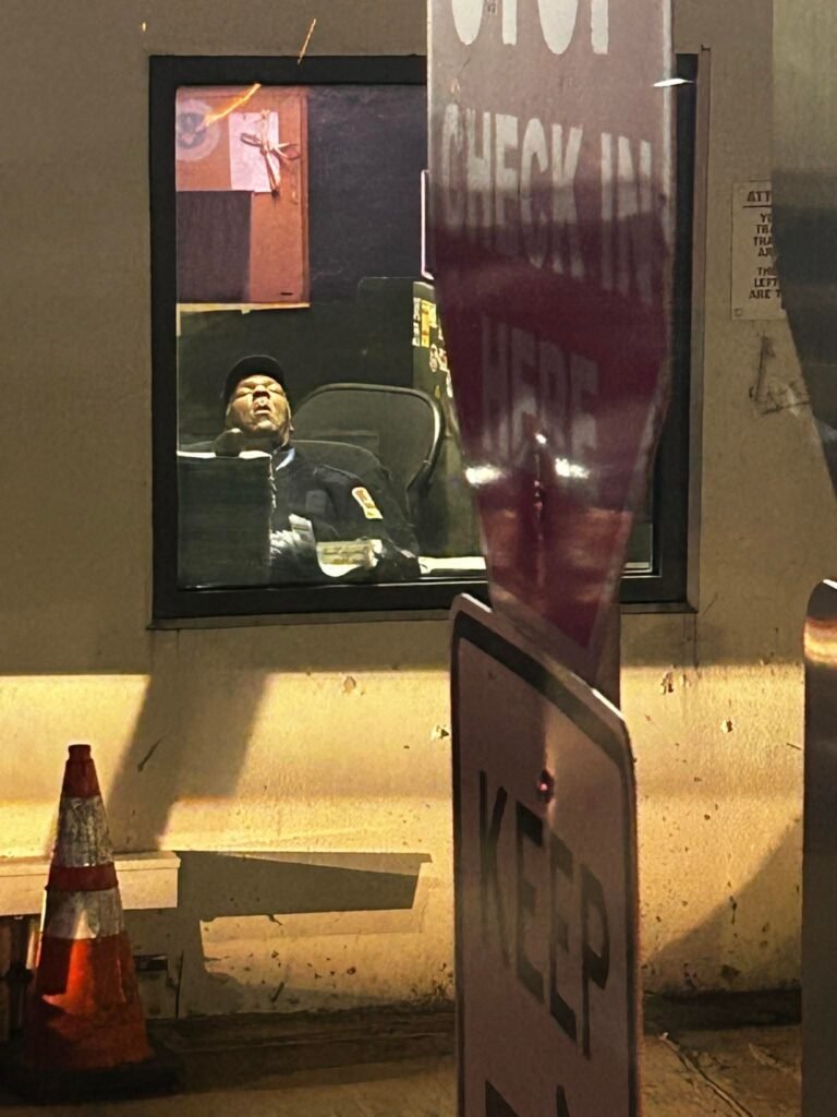 So. No checking in or what?