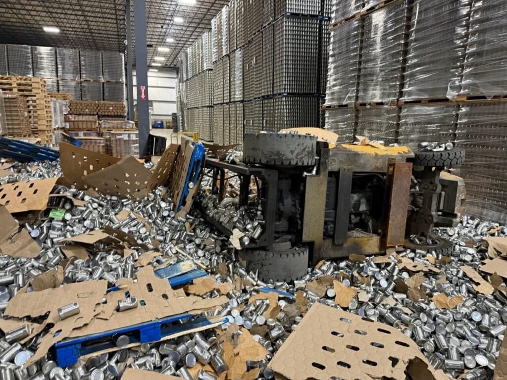 Sorry driver, it's going to be a minute before we can get you loaded.