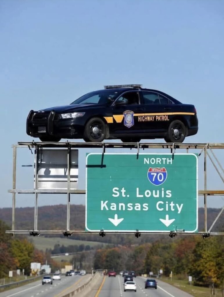 Spotted this in Kansas City today. They are aggressive out here.