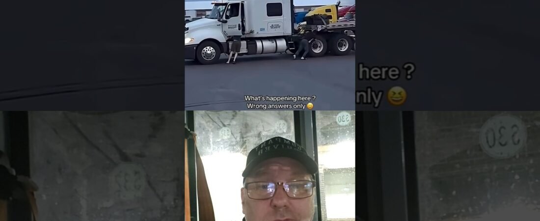 TRUCKERS PUSH BROKEN DOWN SEMI TRUCK. IF YOU DIDN’T SEE IT, YOU WOULDN’T BELIEVE IT!