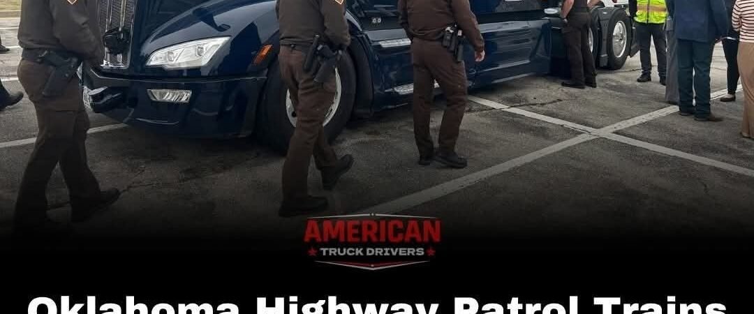 They are training to pull over driverless trucks?