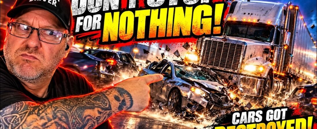 Truckers Don’t Stop for NOTHING?! These Cars Found Out Fast