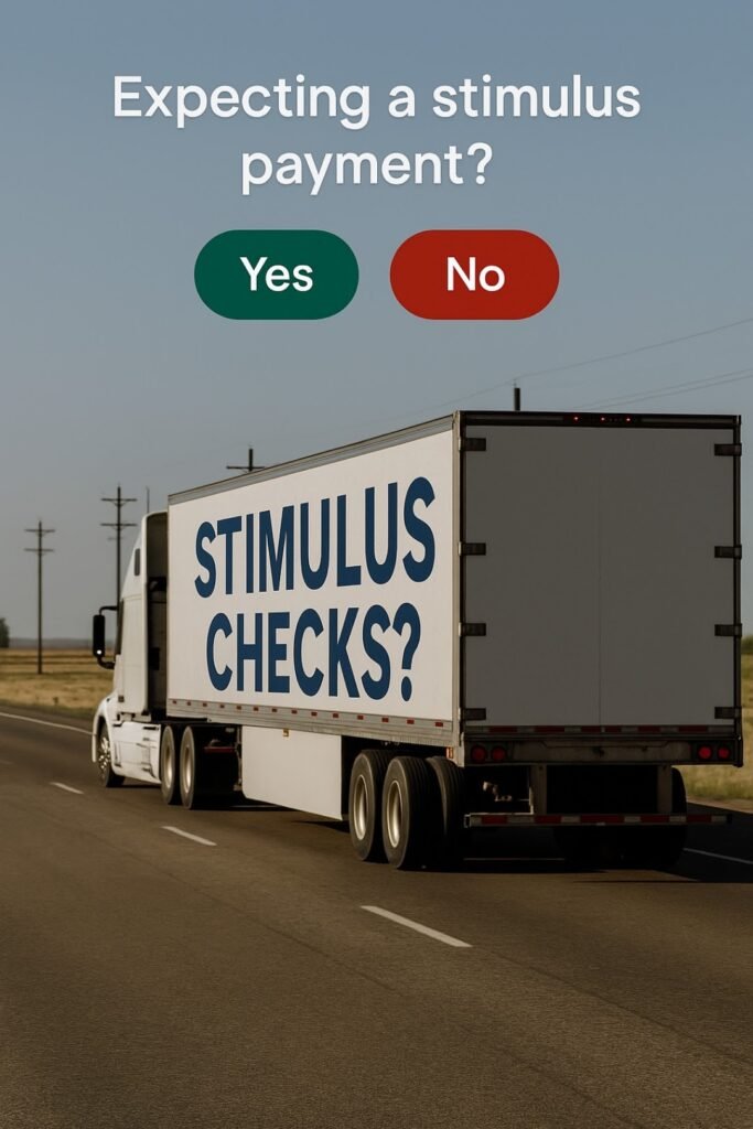 Truckers get one too?
