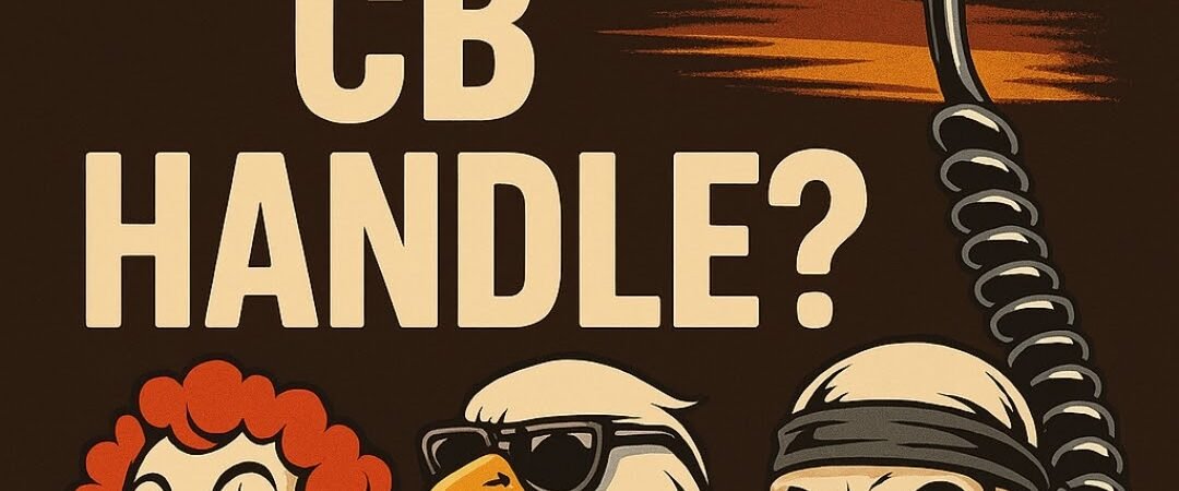 WHAT IS YOUR CB HANDLE?