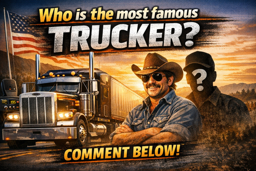 WHO'S THE MOST FAMOUS TRUCKER?