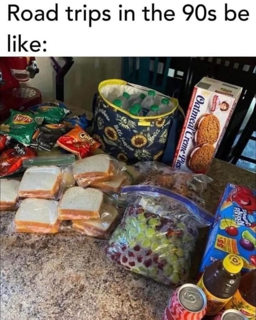 Why does this look like what I pack now?